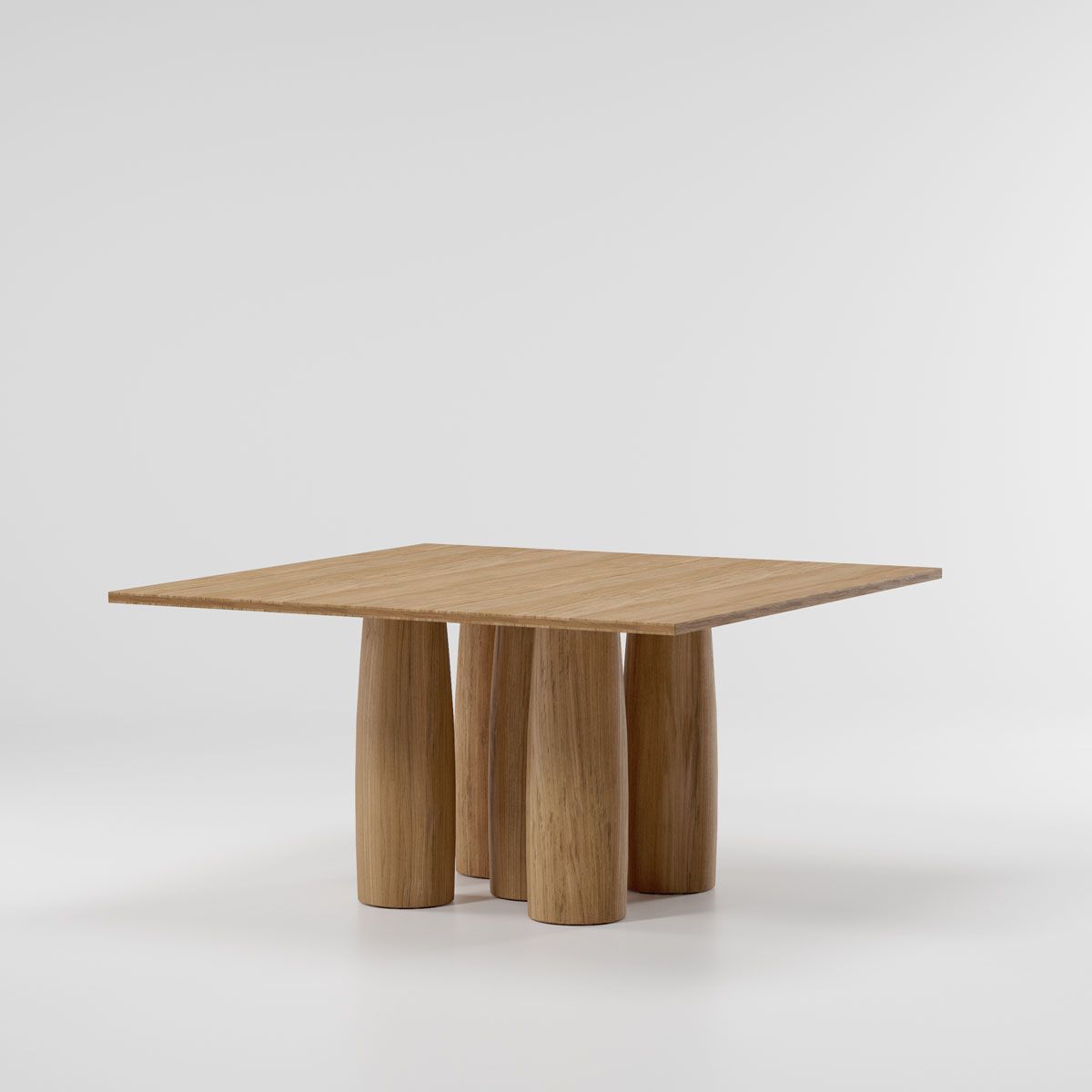 Il Colonnato Teak Esstisch 140x140 / 8 Gäste