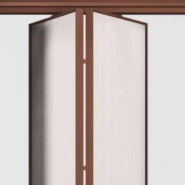  Complete sliding partition fabric side panel